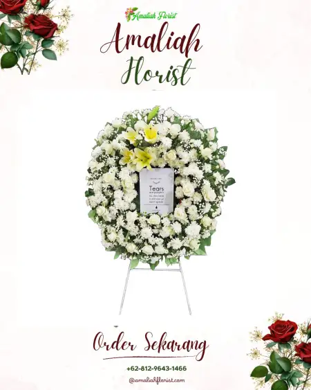 Krans Bunga Duka Fajar Baru